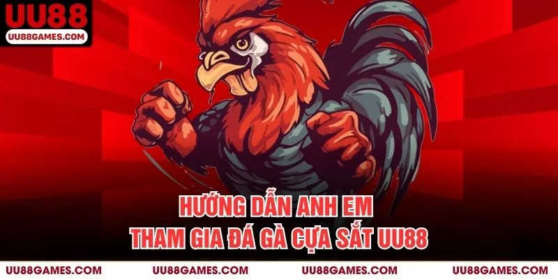 Hướng dẫn anh em tham gia đá gà cựa sắt UU88